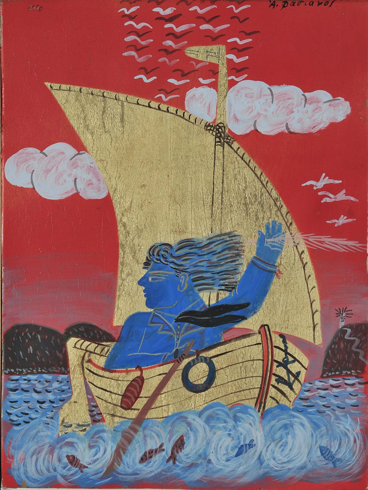 Alekos Fassianos: Greece's Most Beloved Modern Painter — CYCLADIC